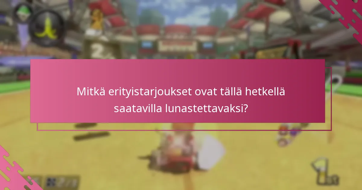 Kuinka aktivoida palkintoni ja erityistarjoukseni?