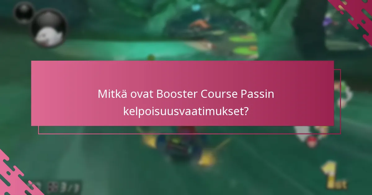 Kuinka lunastaa Booster Course Pass?