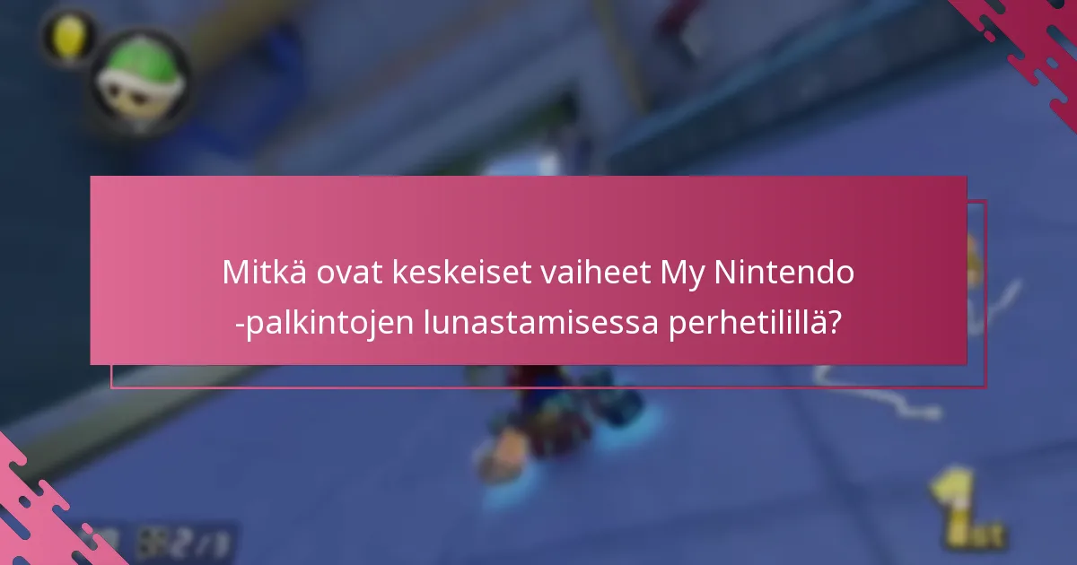 Millaisia palkintoja on saatavilla perhetilille?