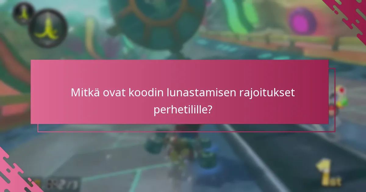 Mitkä vianetsintävinkit ovat saatavilla koodin lunastusongelmille?