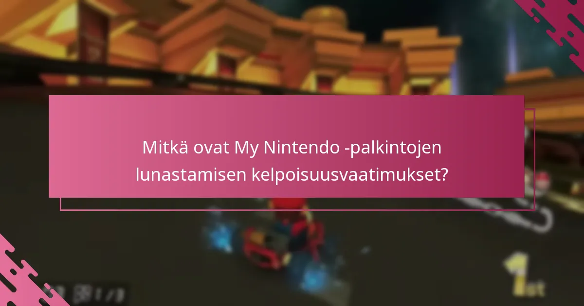 Mitkä ovat nykyiset tarjoukset ja kampanjat My Nintendo -ohjelmassa?