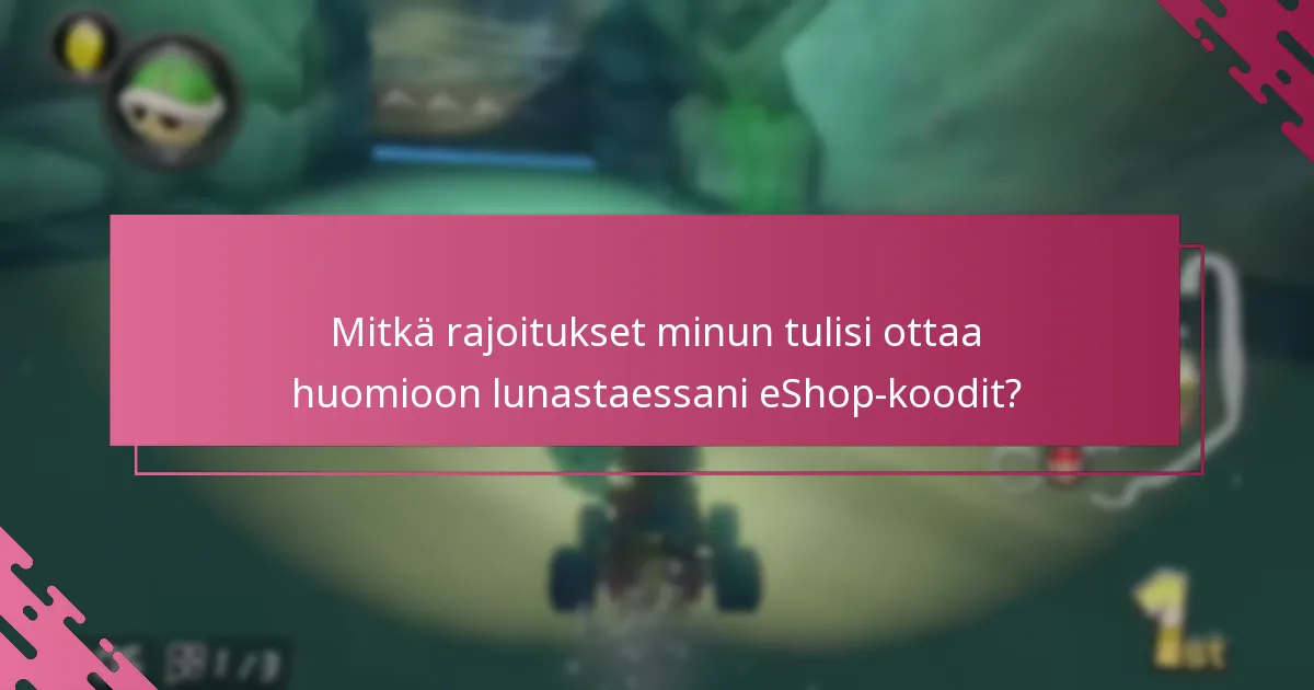 Mitkä yleiset ongelmat ilmenevät koodin lunastusprosessin aikana?