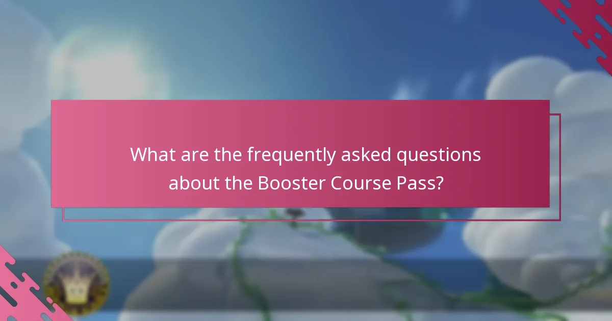 What are the contact methods for Booster Course Pass support?